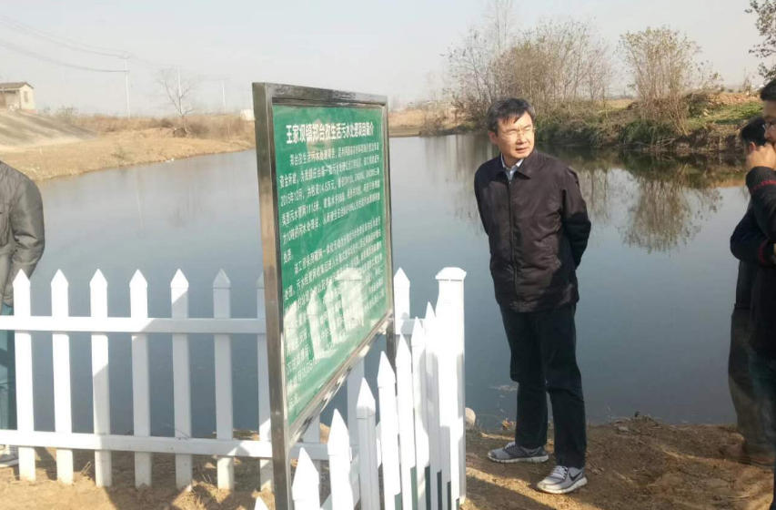 省住建厅张天培厅长一行莅临美自然公司阜南项目工地 视察指导